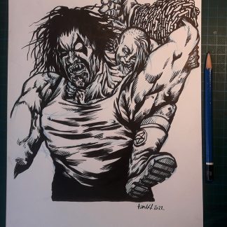 Lobo VS Tank Girl (morsure)